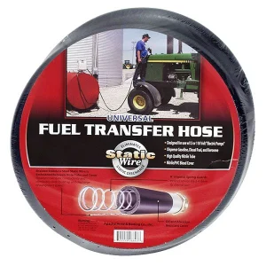 1″ x 20′ Premium Anti-Static Farm Fuel Transfer Hose
