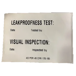 Test Label Sticker