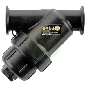 Banjo 3" Poly Manifold Y Strainer w/ Stainless Steel Screen (50 Mesh)