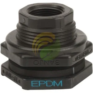 Banjo 1" Bulkhead Tank Fitting (EPDM)